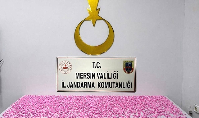 Mersin'de uyuşturucu operasyonu