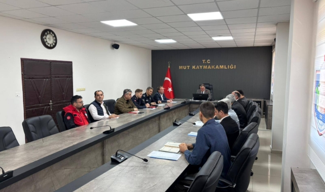 Mut'ta Çocuk Koruma Kanunu Toplantısı yapıldı