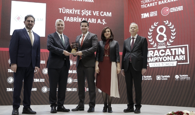 ŞİŞECAM'a 3 ödül birden