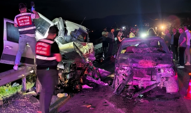 Mut'ta zincirleme kaza: 1 ölü, 5 yaralı