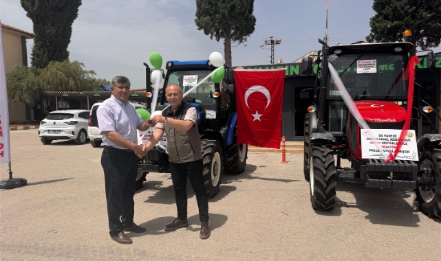 ORKÖY'den Orman Köylüsüne Traktör Desteği