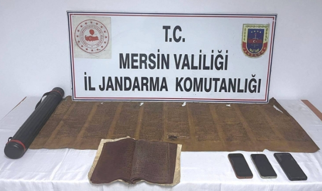 Tarsus'ta tarihi eser kaçakçılığı operasyonu