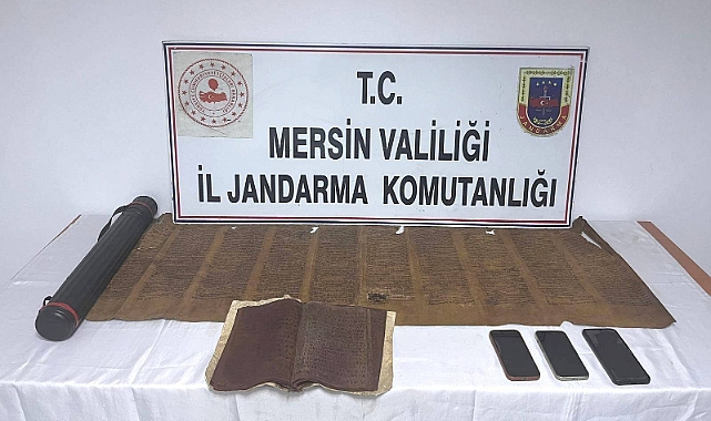 Tarsus'ta tarihi eser kaçakçılığı operasyonu